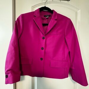 Ann Taylor Fuchsia Pink Blazer Size 6
